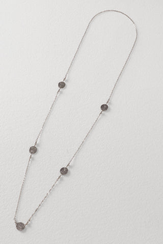 5 Coin Sterling Silver Necklace