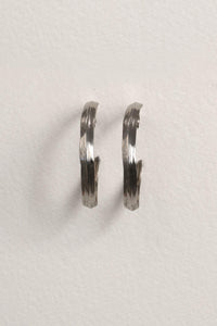 Small Creole Sterling Silver Earring